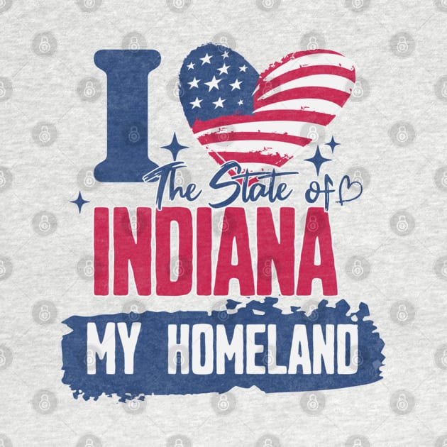 Indiana my homeland by HB Shirts